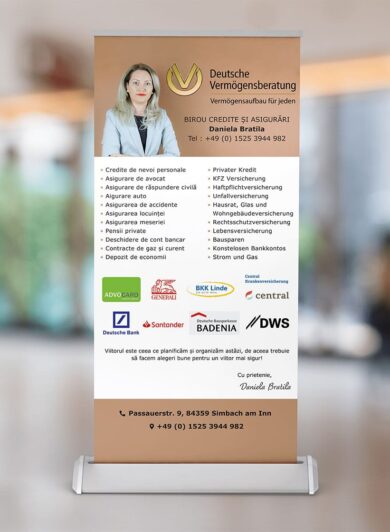 Deutsche Vermögensberatung - Vertical Roll-Up Banner